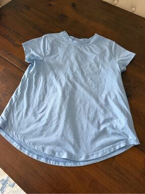 Classic Light Blue Short Sleeve Kids Tee